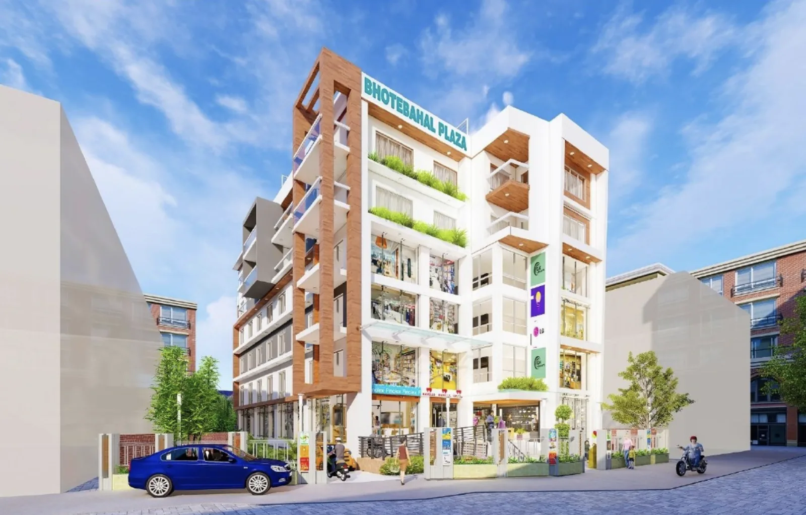 Commercial Building, Bhotebahal, OSRC project photo