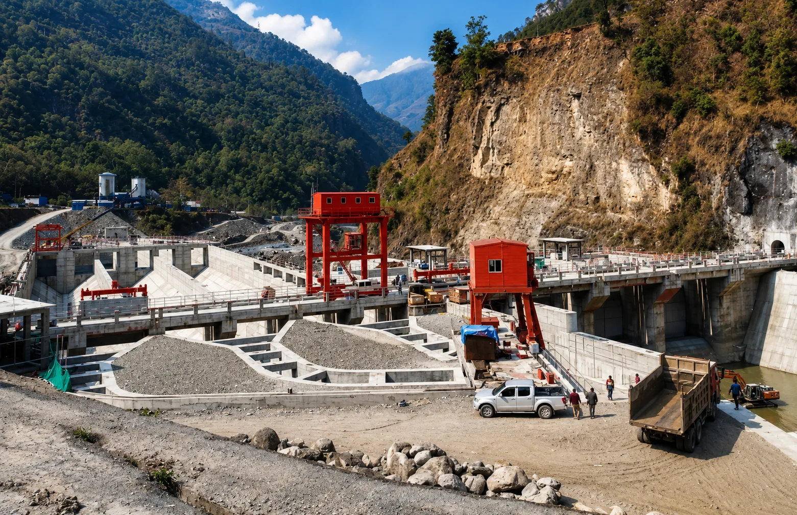 Jhyari Khola Hydropower Project, Sindhupalchok, OSRC project photo