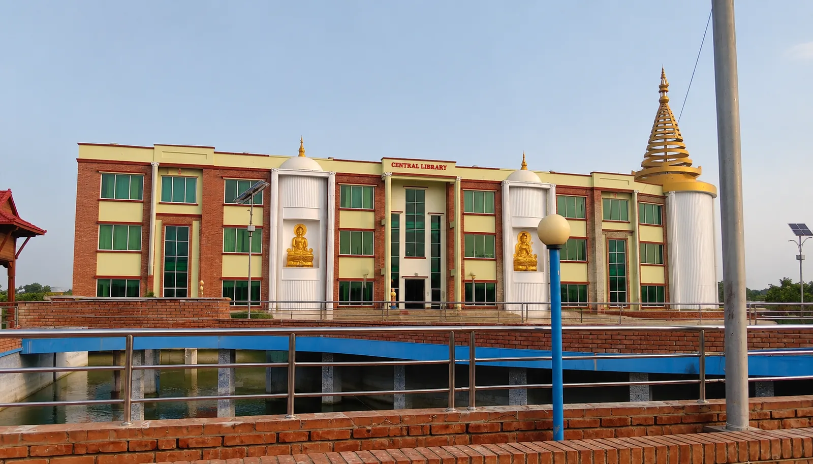 Central Library, Lumbini Buddhist University, OSRC project photo