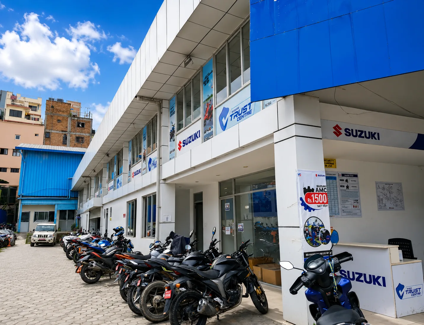 Suzuki Service Centre, Paropakar, OSRC project photo