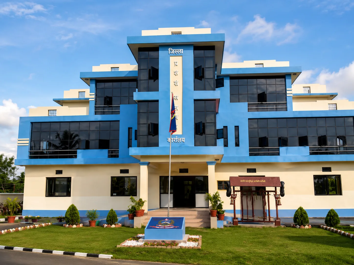 DPO Morang: Barrack, Gate & Compound Wall, OSRC project photo